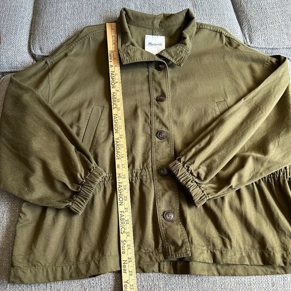 Madewell Highbury Military Jacket – Size XXL - Picture 13 of 15